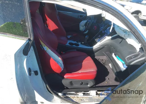 2018 Infiniti Q60 3.0T Red Sport 400 from USA, damaged, VIN JN1FV7ELXJM630273